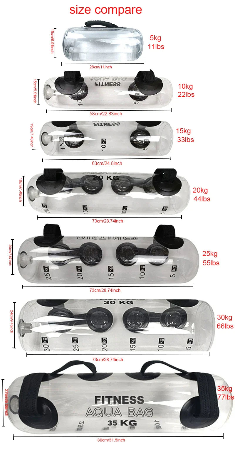 Water Power Weightlifting Bag
